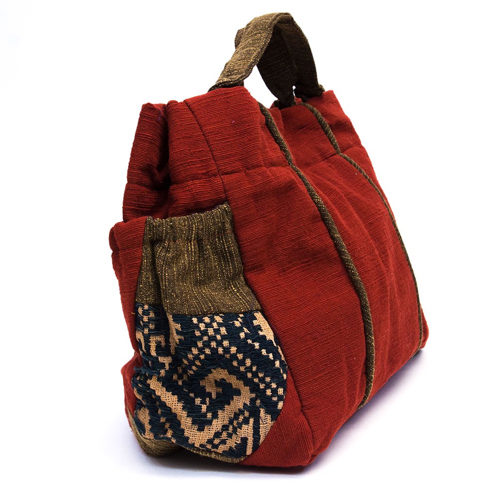 THANGEN ルー族手織り布の手提げバッグ Type.6
