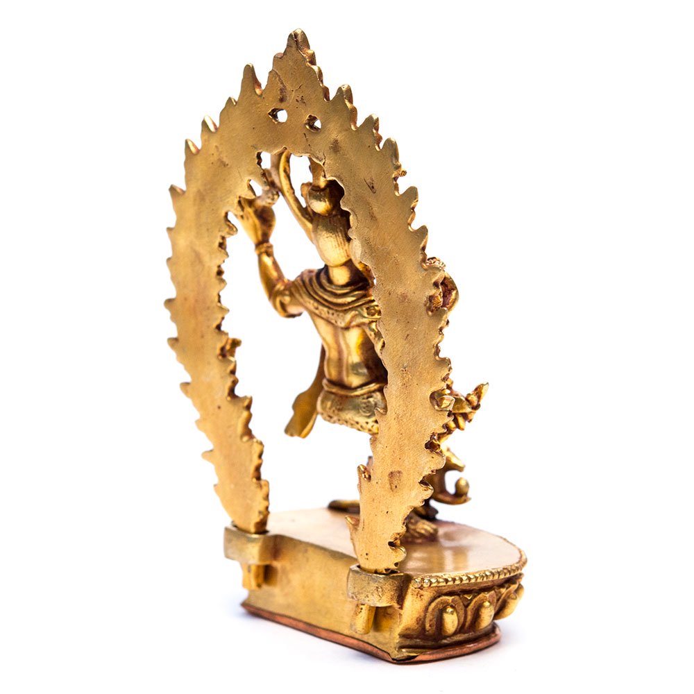 【ネパール製】インドの神様 ガネーシャ像（金メッキ）｜旅する雑貨屋 ゆいゆい堂