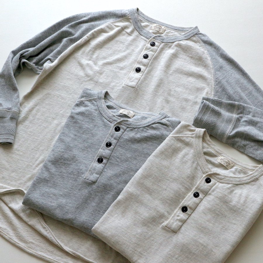 SAN JOAQUIN COTTON Q/S HENLEY - Loop & Weft - Online Shop 国産カットソーメーカー