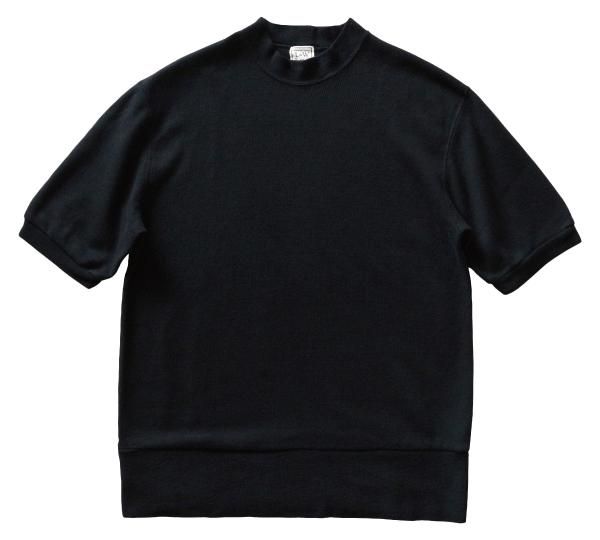 LIGHTWEIGHT HONEYCOMB THERMAL MOCK NECK - Loop & Weft LIGHTWEIGHT HONEYCOMB THERMAL MOCK NECK - Loop & Weft