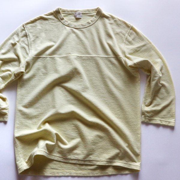 RECYCLED COTTON HIGH GAUGE PILE Q/S CREWNECK