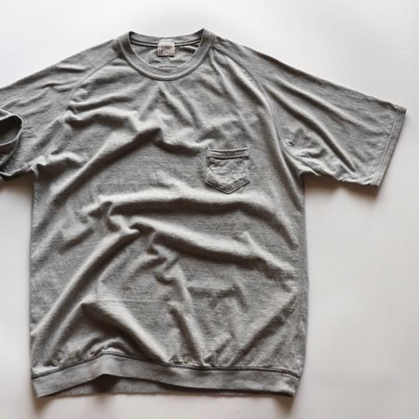 SUPIMA COTTON FREEDOM SLEEVE POCKET CREW