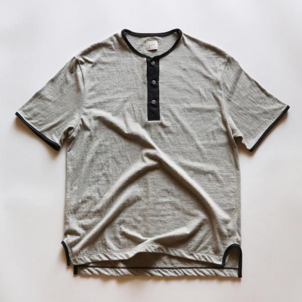 SUPIMA COTTON EDGE PIPING CLASSIC HENLEY