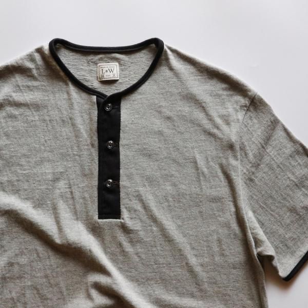 SUPIMA COTTON EDGE PIPING CLASSIC HENLEY