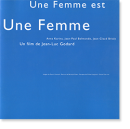 UNE FEMME EST UNE FEMME Jean-Luc Godard 女は女である 映画パンフレット ジャン＝リュック・ゴダール