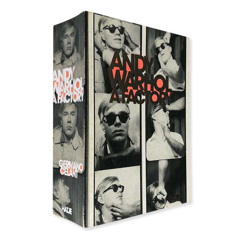 ANDY WARHOL A FACTORY by Germano Celantアンディ・ウォーホル