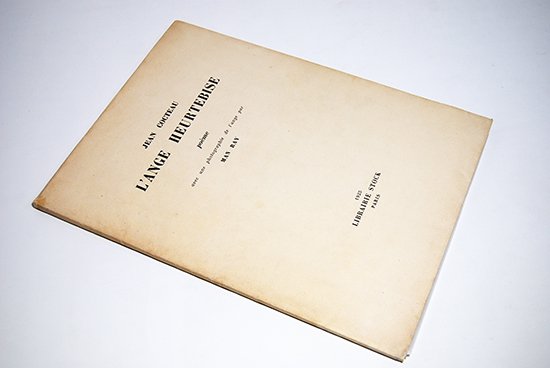 L'ANGE HEURTEBISE original edition JEAN COCTEAU & MAN RAY 天使 