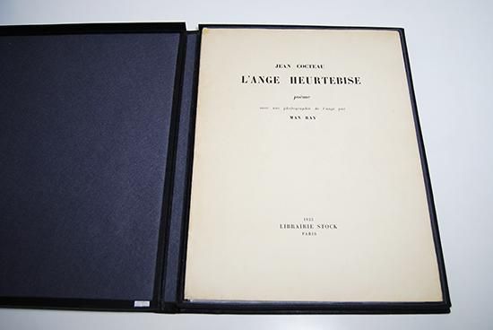 L'ANGE HEURTEBISE original edition JEAN COCTEAU & MAN RAY