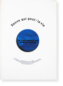 SAUVE QUI PEUT/LA VIE Jean-Luc Godard 勝手に逃げろ/人生 ジャン＝リュック・ゴダール　映画パンフレット