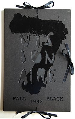 VISIONAIRE No.7 Black ヴィジョネア 1992年 Fall 7号 - 古本 VISIONAIRE No.7 Black ヴィジョネア 1992年 Fall 7号 - 古本
