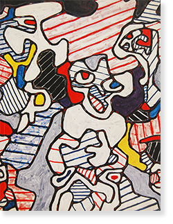 ジャン・デュビュッフェ展 カタログ JEAN DUBUFFET exhibition