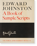 EDWARD JOHNSTON A Book of Sample Scripts エドワード・ジョンストン