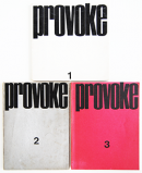ץ 3· ʿ ¿ڹ ƻ ¾ PROVOKE 3 volume set Takuma Nakahira, Daido Moriyama etc.