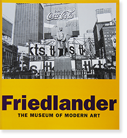 Friedlander THE MUSEUM OF MODERN ART, NEW YORK softcover edition