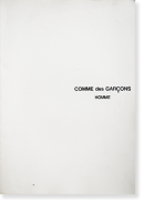 COMME des GARCONS HOMME No.24 Catalogue 1986 ǥ륽󡦥  24 1986ǯ