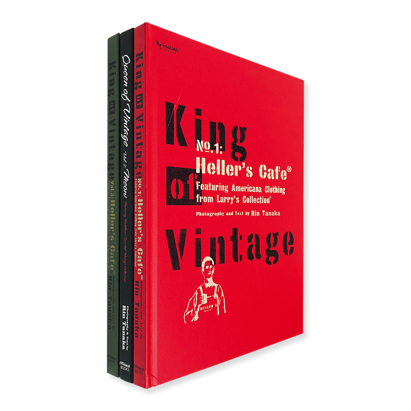 King of Vintage vol.1, 2, and 3 complete set by RIN TANAKA - 古本