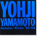 YOHJI YAMAMOTO Autumn/Winter '93-'94 Catalogue 襦ޥ 1993-94  