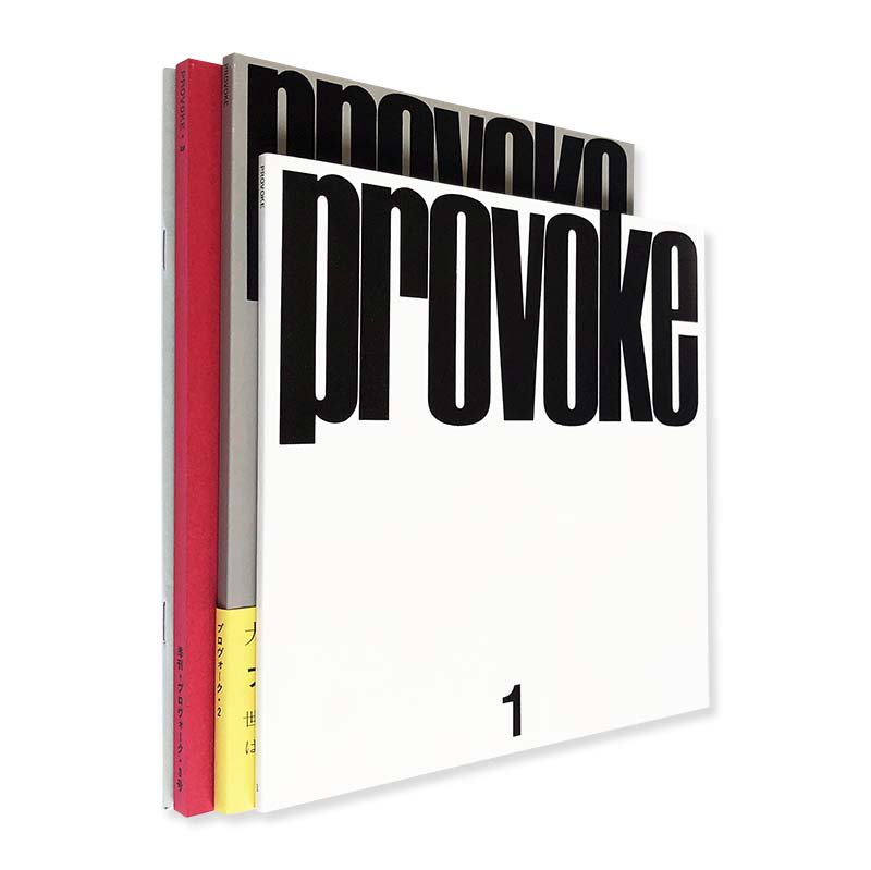 PROVOKE Complete Reprint of 3 Volumesプロヴォーク 復刻版 全3冊揃 