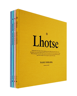 Lhotse, Qomolangma, Manaslu, Makalu 4 volume set NAOKI ISHIKAWA