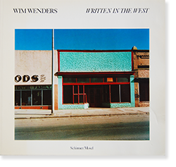 WRITTEN IN THE WEST softcover edition Wim Wenders ヴィム 