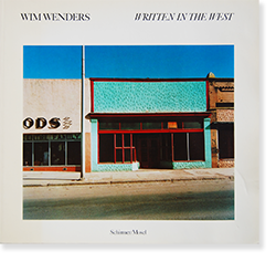 WRITTEN IN THE WEST softcover edition Wim Wenders ヴィム