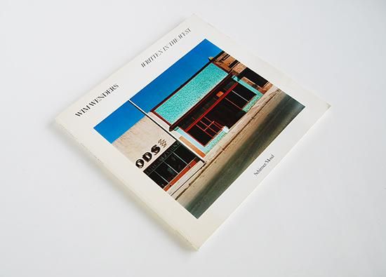 WRITTEN IN THE WEST softcover edition Wim Wenders ヴィム 