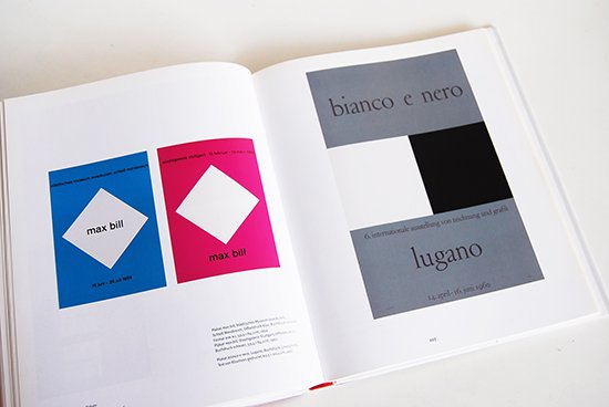 MAX BILL: typography, advertising, book design マックス・ビル 作品 