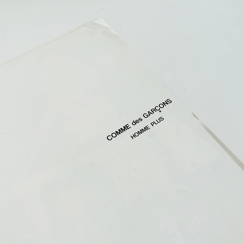 COMME des GARCONS HOMME PLUS No.2 Catalogue 1986 コムデギャルソン