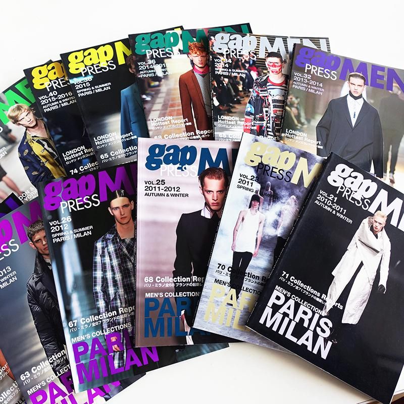 ♢ gap PRESS MEN 13冊 セット 注目ショップ・ブランドのギフト 8250円