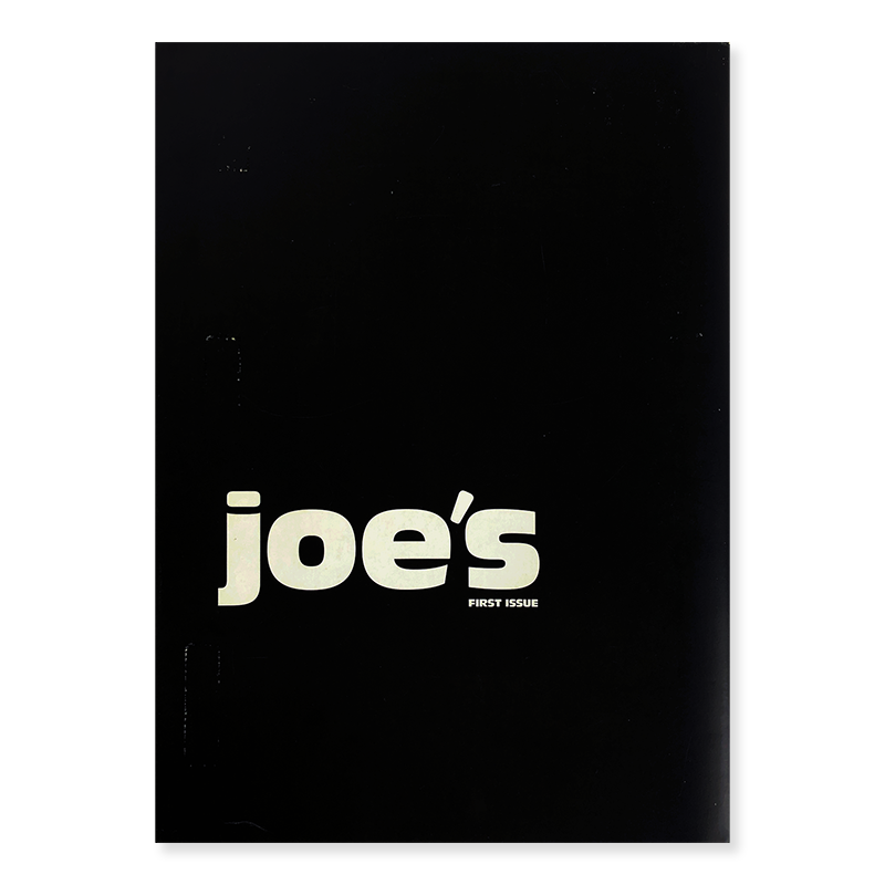 超激レア Joe's 1st issue ジョーマッケナ ブルースウェーバー