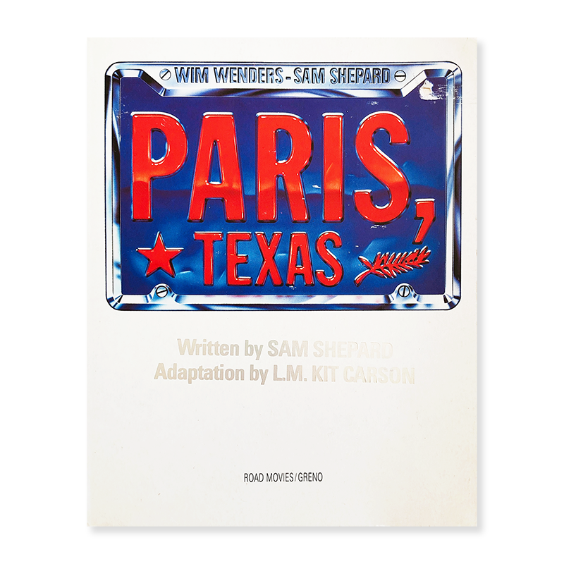 PARIS, TEXAS Wim Wenders-Sam Shepard - 古本買取 2手舎/二手舎