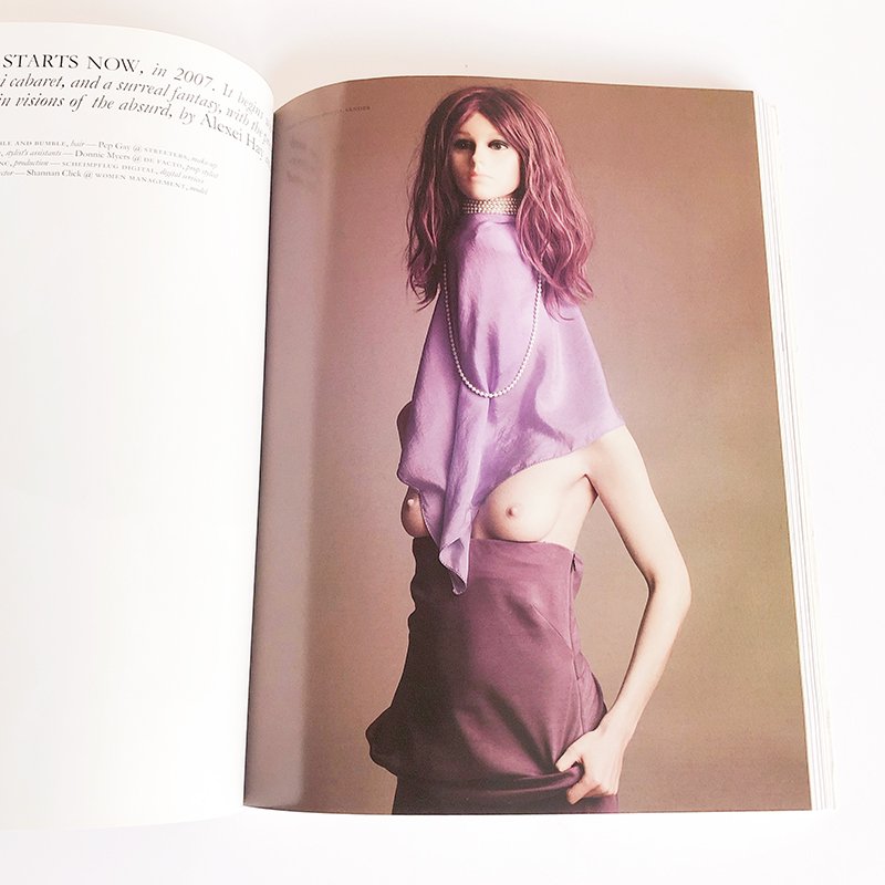 Purple Fashion Magazine summer 2007 volume 3, issue 7パープル 