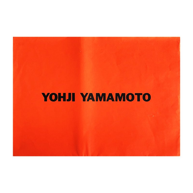 Yohji Yamamoto Spring Summer '93 collection invitation & poster