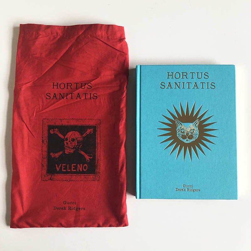 HORTUS SANITATIS by Derek Ridgers published by Gucciホルトゥス