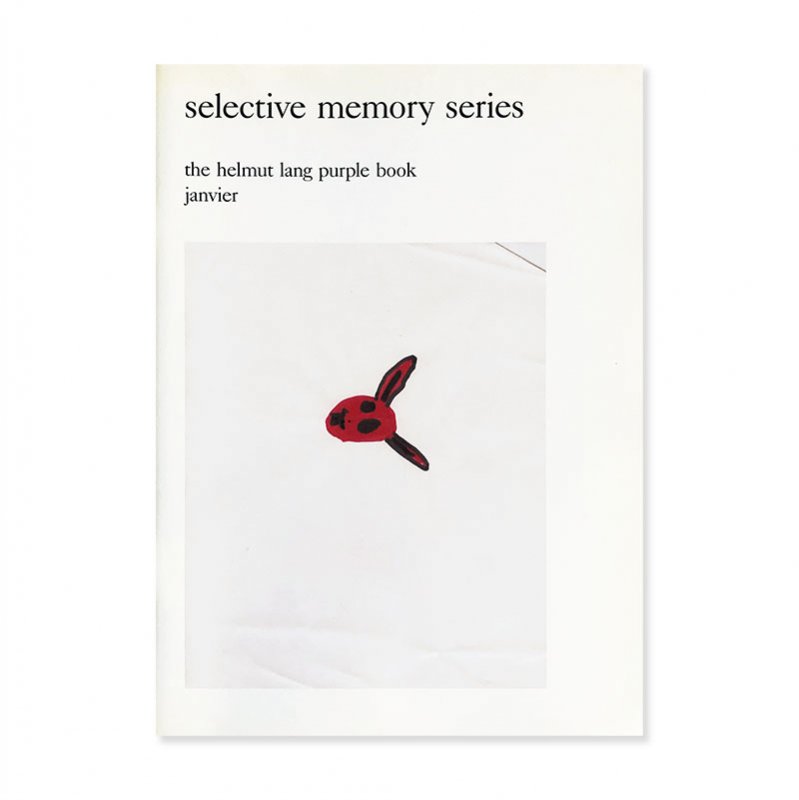 Selective Memory Series: The Helmut Lang Purple Book Janvier 