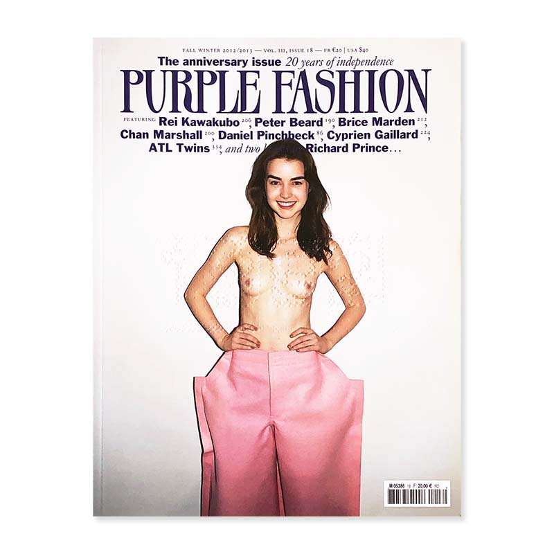 Purple Fashion Magazine Fall/Winter 2012/2013 volume 3, issue 18<br>ѡץեå 18 2012/2013ǯ 