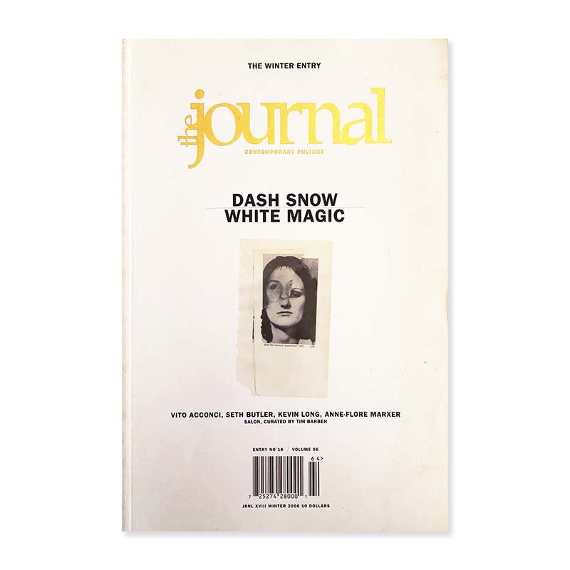The Journal No.18 DASH SNOW/WHITE MAGIC<br>ダッシュ・スノウ