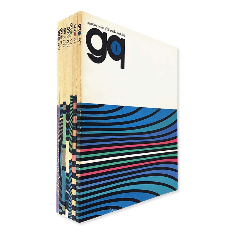 gq magazine: a quaterly review of the graphic work complete 7 volumes set 1972-1974