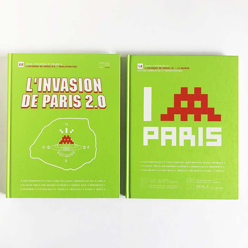 Invader: L'INVASION DE PARIS 1000 1.2+2.0インベーダー - 古本買取 2