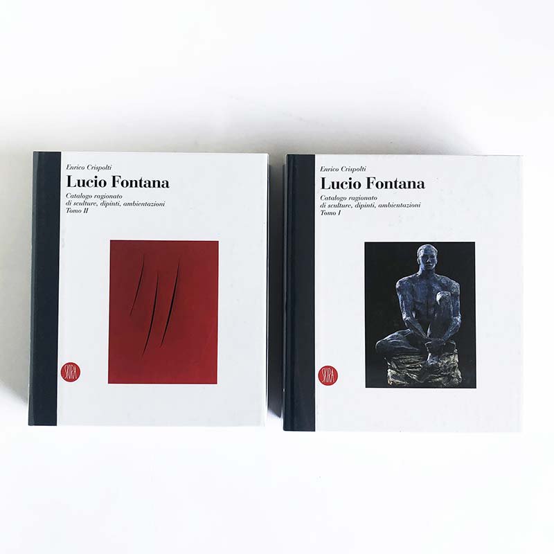 Lucio Fontana: Catalogo ragionato di sculture, dipinti, ambientazioniルーチョ・ フォンタナ カタログレゾネ 全2巻揃 - 古本買取 2手舎/二手舎 nitesha 写真集 アートブック 美術書 建築