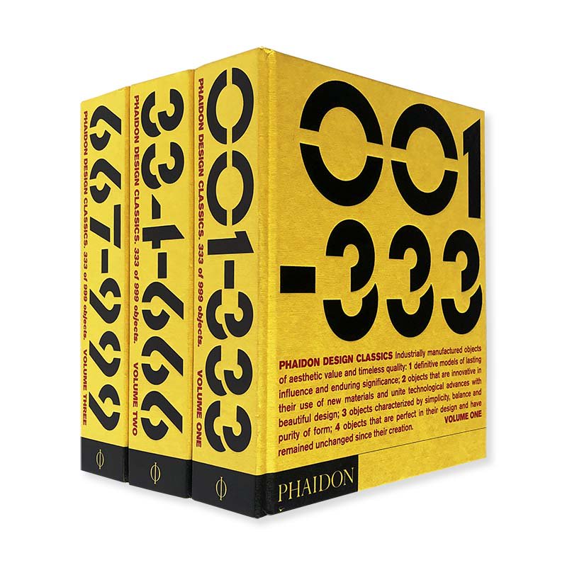 PHAIDON DESIGN CLASSICS 001-000 complete 3 volumes set<br>ファイドン・デザイン・クラシックス 全3巻揃