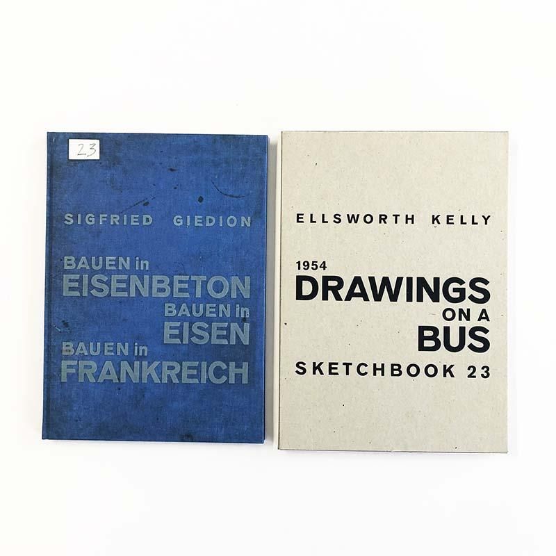 Ellsworth Kelly: DRAWINGS ON A BUS 1954 SKETCHBOOK 23