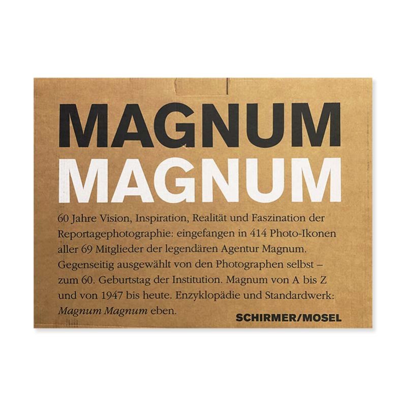 MAGNUM MAGNUM German Editionマグナム・マグナム ドイツ語版 - 古本