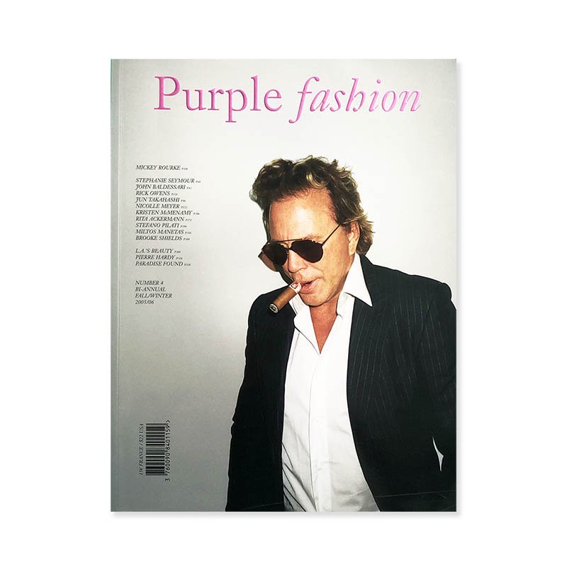 Purple Fashion Issue 4 Fall/Winter 2005/06 *Mickey Rourke cover<br>ѡץեå 2005/06ǯ  4