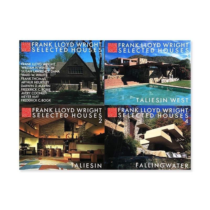 FRANK LLOYD WRIGHT SELECTED HOUSES complete 8 volumes set