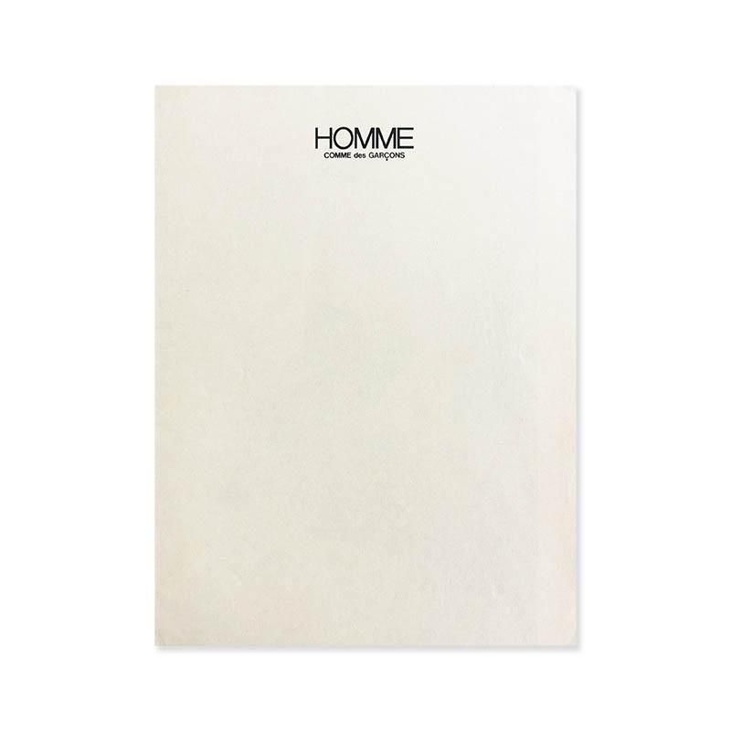 COMME des GARCONS HOMME No.4 Catalogue 1981<br>ǥ륽󡦥  4 1981ǯ