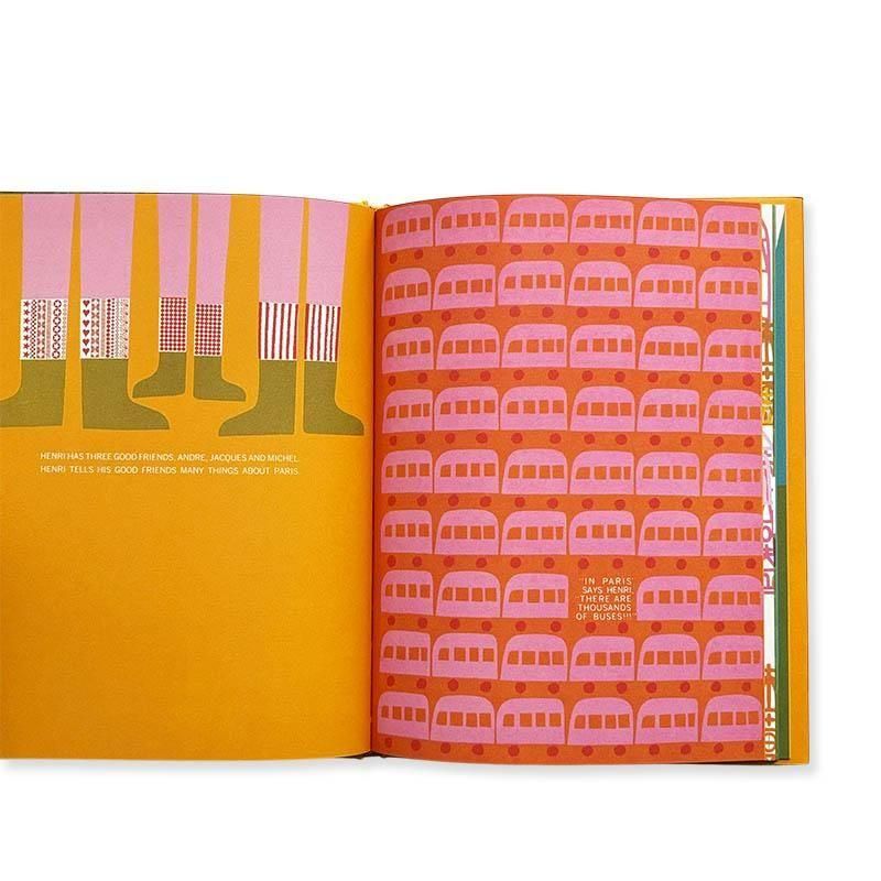 Henri's to Paris illustrated by Saul Bass *Reprintソール
