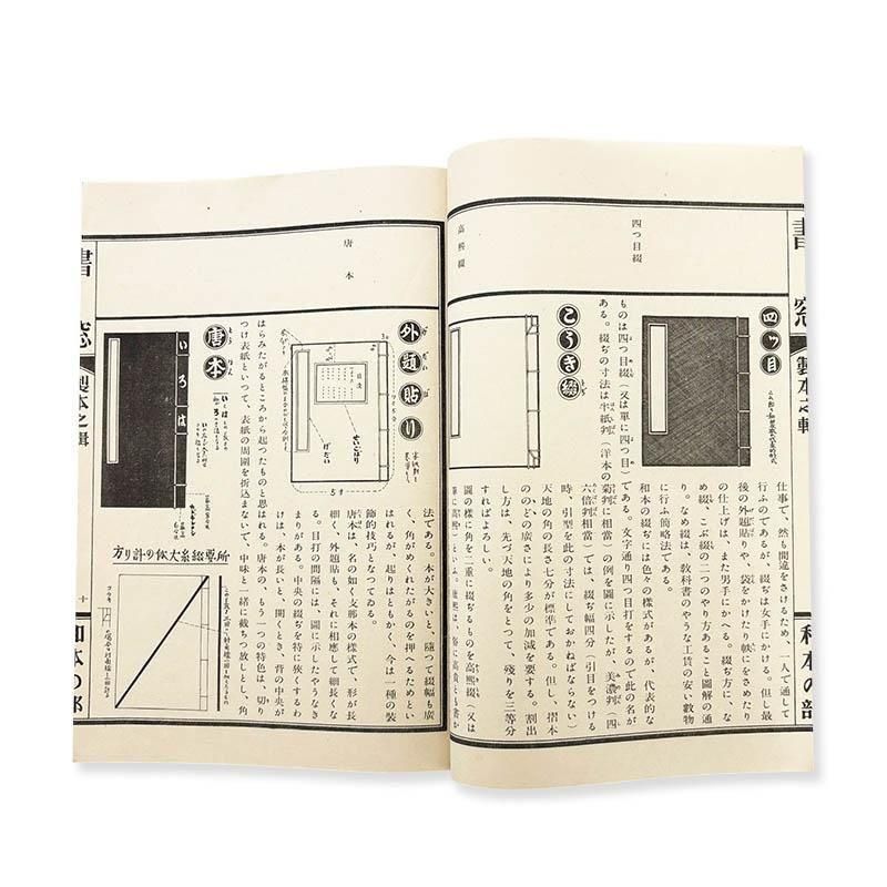 ★上田徳三郎口述・武井武雄圖解・恩地孝四郎編輯「書窓 製本之輯 全」アオイ書房 ☆上田徳三郎口述・武井武雄圖解・恩地孝四郎編輯「書窓 製本之輯