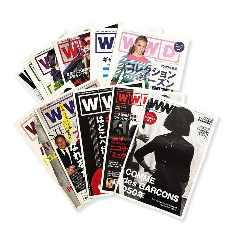 WWD for JAPAN: COMME des GARCONS, Rei Kawakubo 9 volumes set<br>WWDѥ ǥ륽  ý 9å