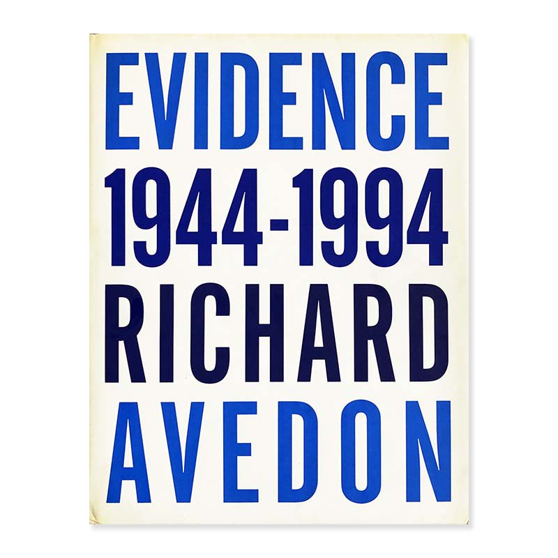 EVIDENCE 1944-1994 RICHARD AVEDONリチャード・アヴェドン - 古本買取 2手舎/二手舎 nitesha 写真集  アートブック 美術書 建築